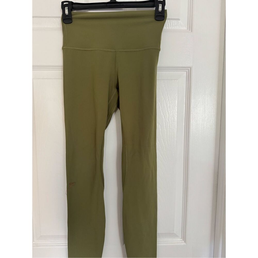 lululemon athletica Olive Green High-Rise Leggings